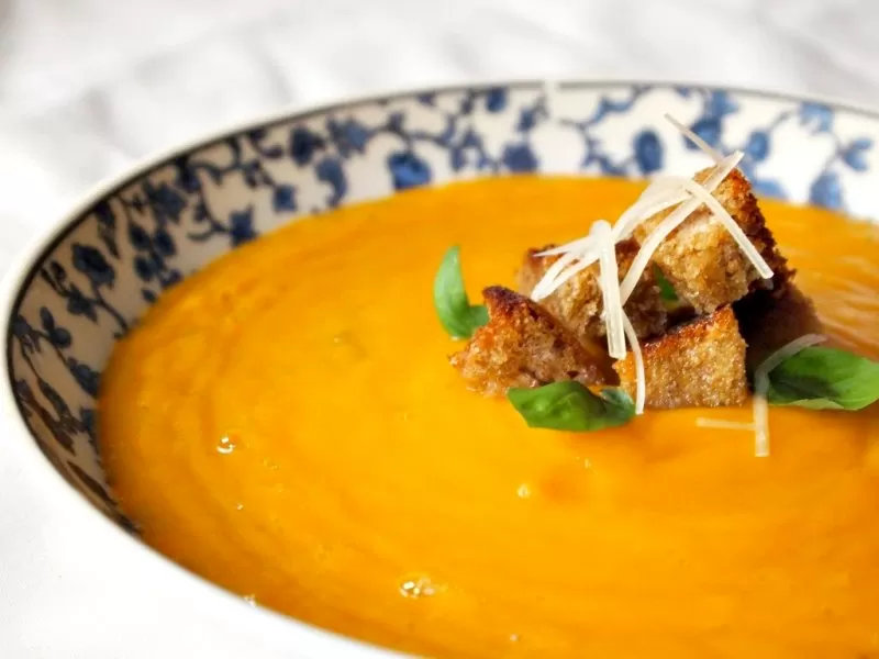 #LunesSinCarne: Sopa De Calabaza