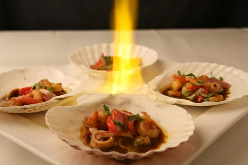 Salteado de Mariscos