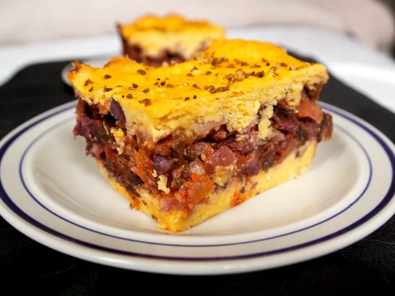 #LunesSinCarne – Pudín de Maíz Vegetariano (Pastel de Choclo Vegetariano)
