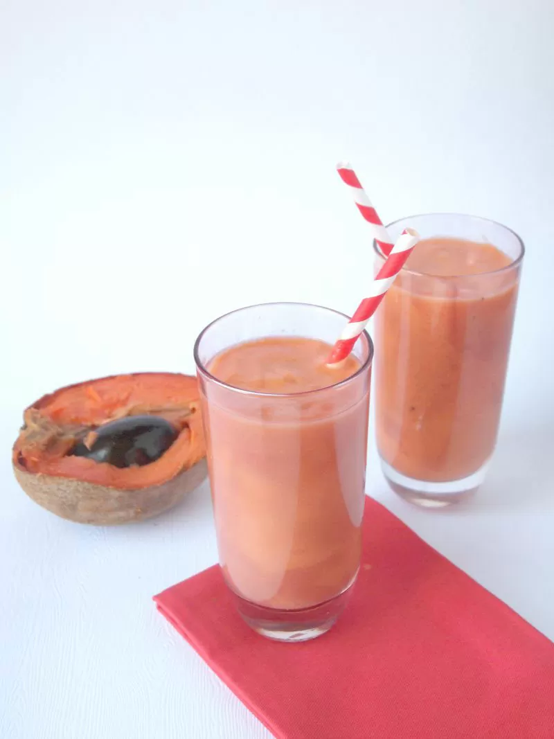 Batido de Mamey (o Lúcuma) – Cremoso, dulce y saludable