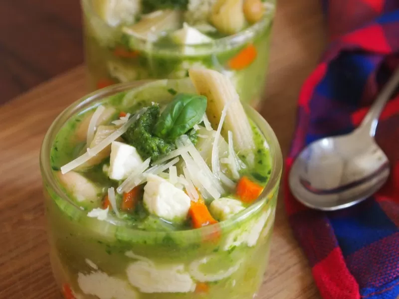 Menestrón Vegetariano (Minestrone Peruano)