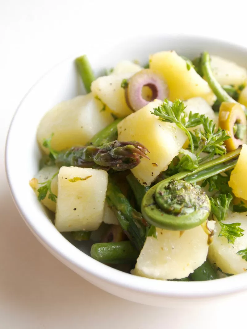 Ensalada de patatas de temporada
