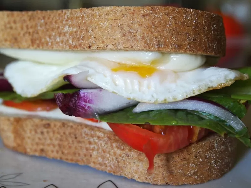 #LunesSinCarne – Sándwich nocturno (sanguchón vegetariano)