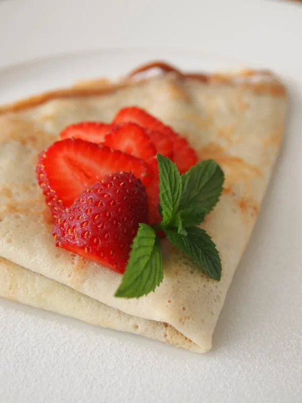 Crepes con dulce de leche – Panqueques con manjarblanco