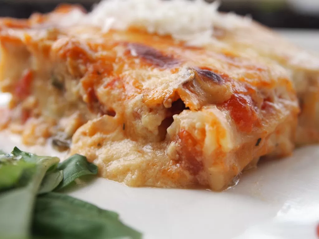 Lasaña vegetariana: sabores italianos que se deshacen en la boca