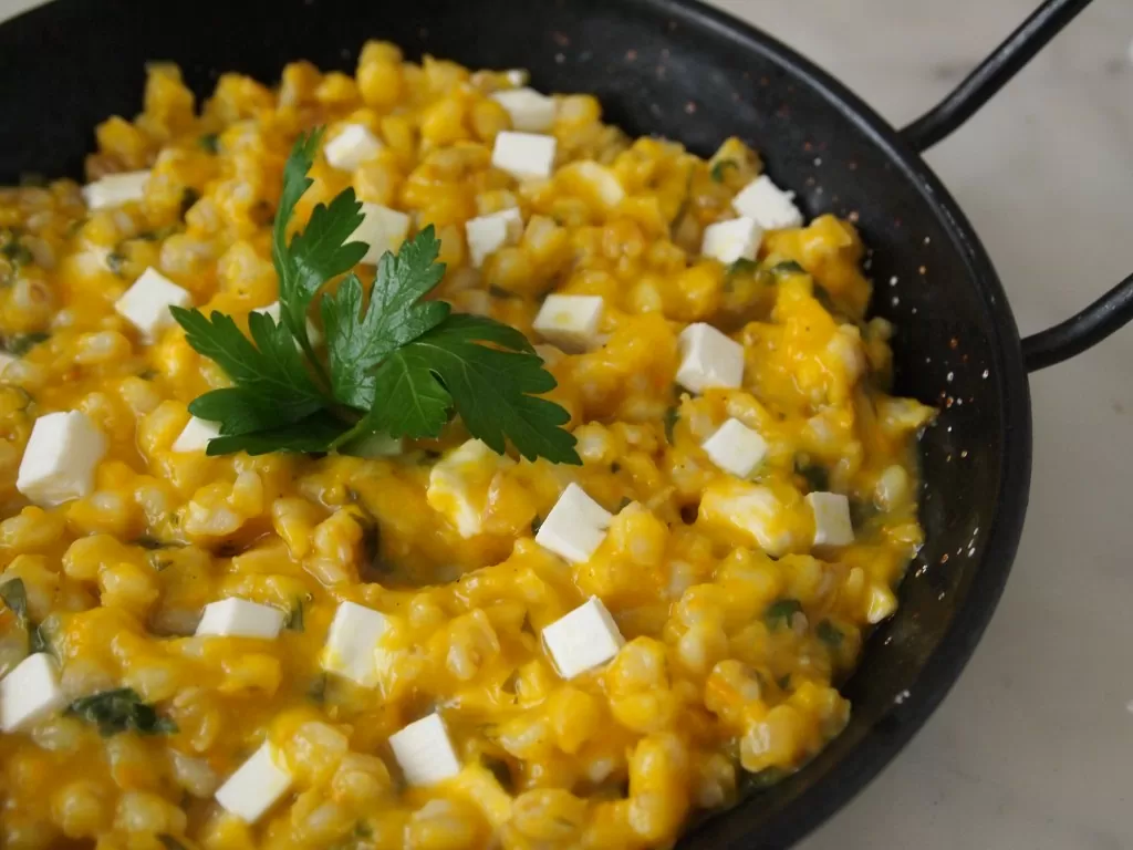 Guiso de bayas de trigo – Un alimento básico de la dieta andina