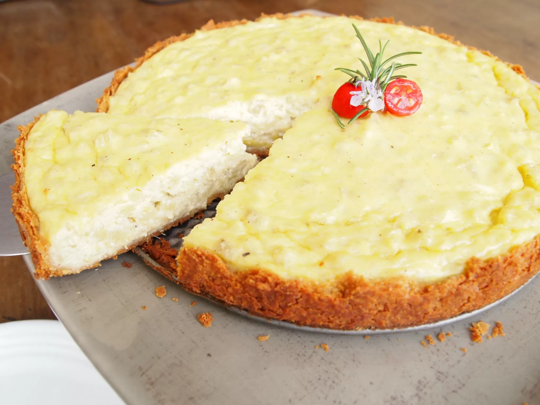 #LunesSinCarne – Deja que tu comida sea tu medicina con esta rica tarta de alcachofas