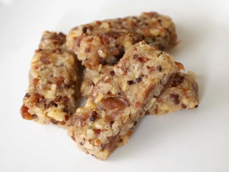 Barritas de quinoa realmente sanas
