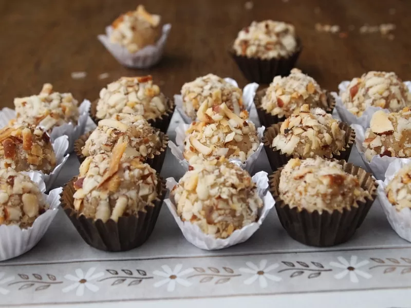 Dulces de frutos secos para impresionar