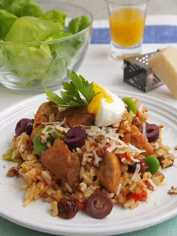 Arroz con Cerdo a la Lima