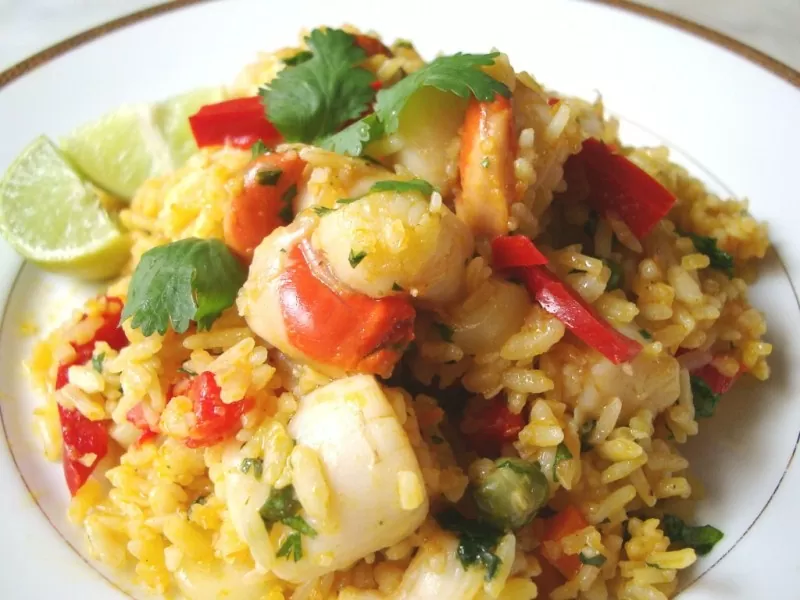 Arroz con conchas, oda al océano