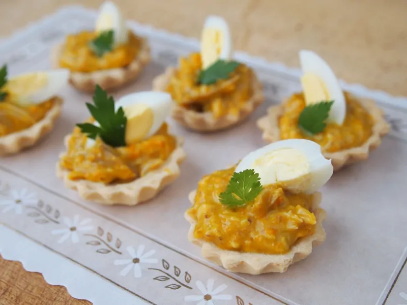 Tartaletas de Ají de Gallina – Glamour a la antigua en tu mesa