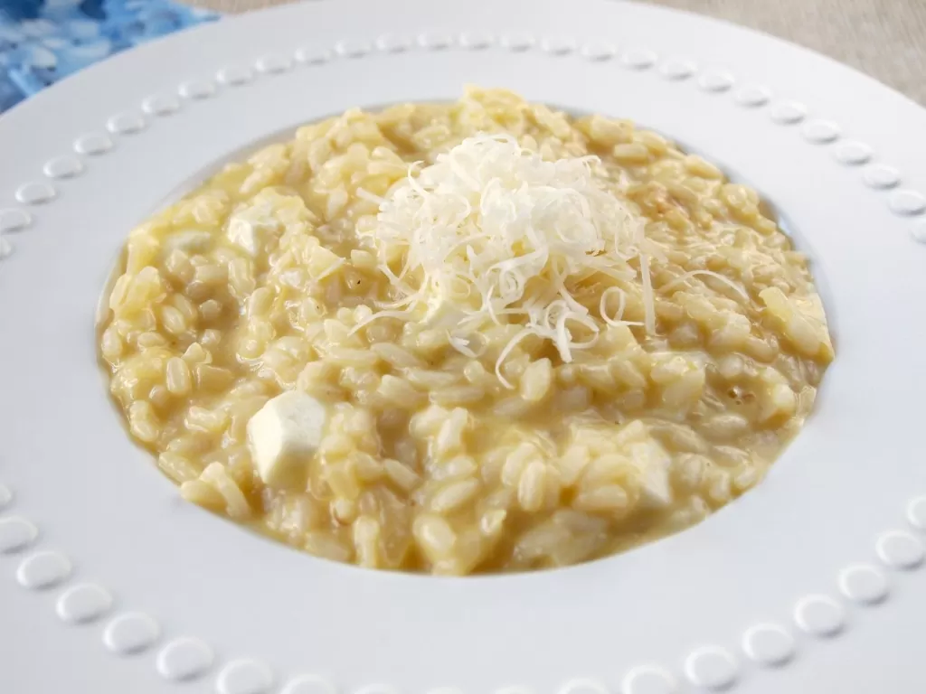 #LunesSinCarne – Risotto con Salsa Huancaína