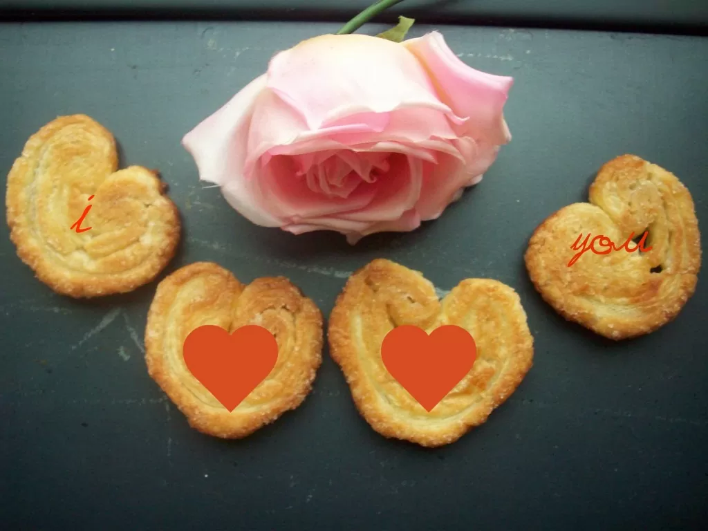 Día de San Valentín. Dilo con una galleta
