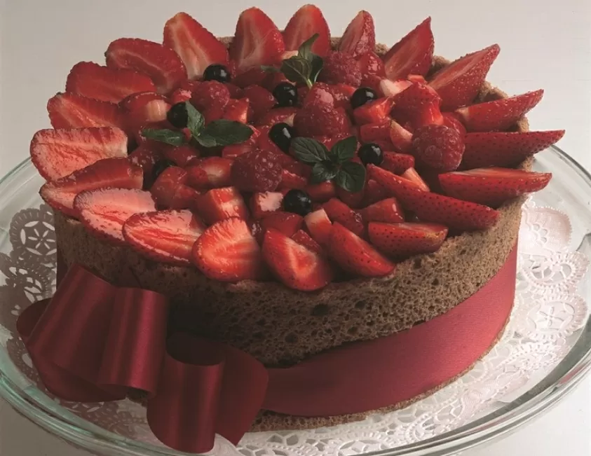 Tarta de mousse de chocolate y caramelo, un complemento alegre para nuestras 6 delicias navideñas