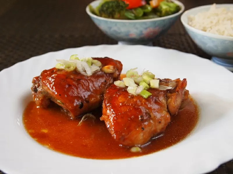 Pollo al Sillao (Pollo asado con salsa de soja) – Kickin up the flavor