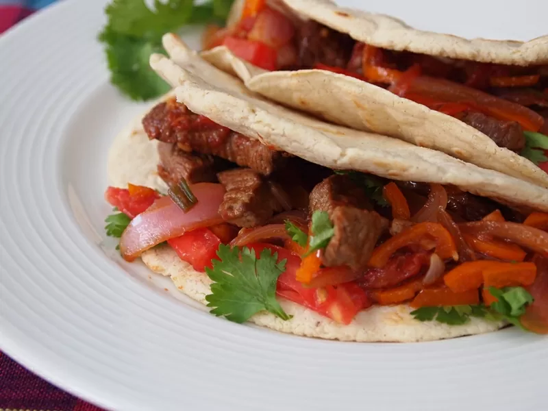 Lomo Saltado Tacos – Mexican & Peruvian fusion