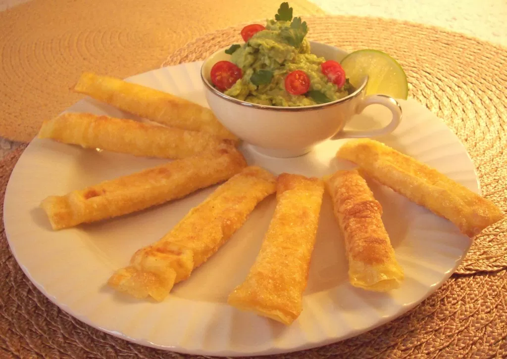 Tequeños con Guacamole – Que empiece la fiesta de Año Nuevo